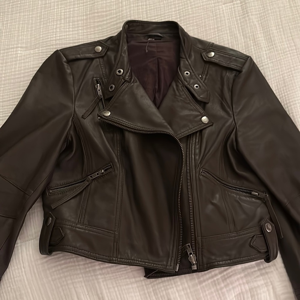 Leather Moto jacket